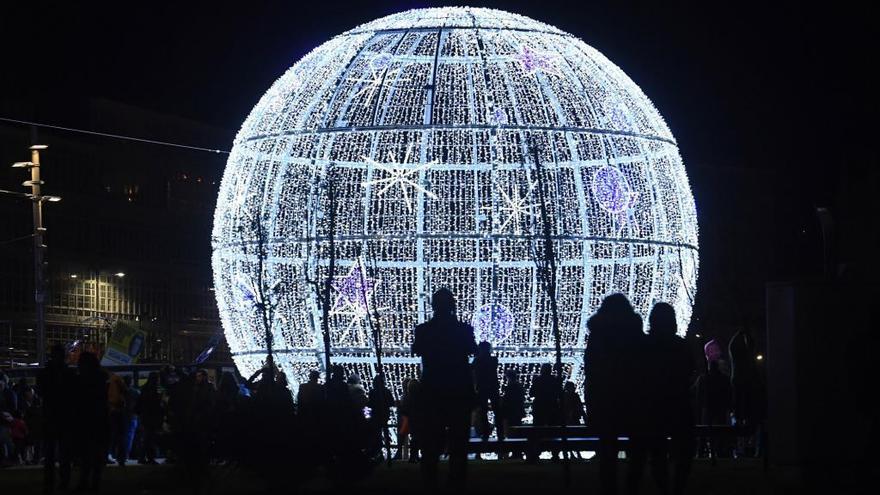 Encendido de la Navidad en diciembre de 2017.