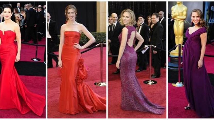 Las mejor vestidas de la alfombra roja de los Oscar Las mejor vestidas de la alfombra roja de los Oscar