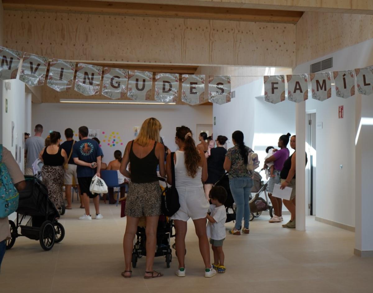 Interior de la 'escoleta' de Santa Eulària que ya gestiona el Govern en Ibiza.