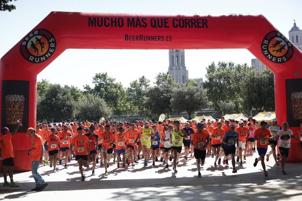 La cursa Beer Runners reuneix més de mig miler de corredors a Girona