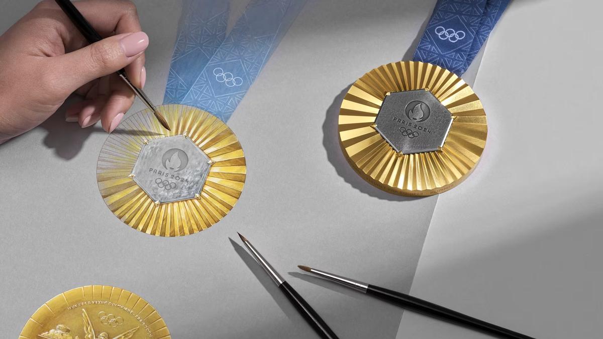 La joyería Chaumet ha creado el diseño de las medallas de París 2024