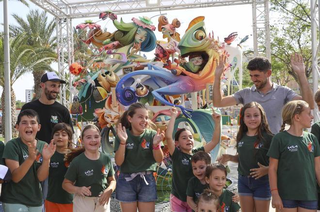 Baver-Els Antigons, ganadora del Primer Premio Infantil de Hogueras 2023
