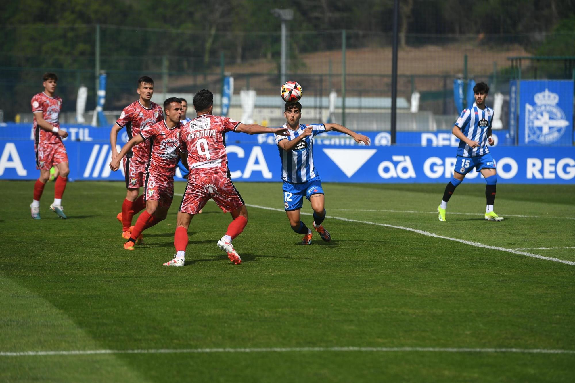 El Fabril rescata un punto ante el Guijuelo