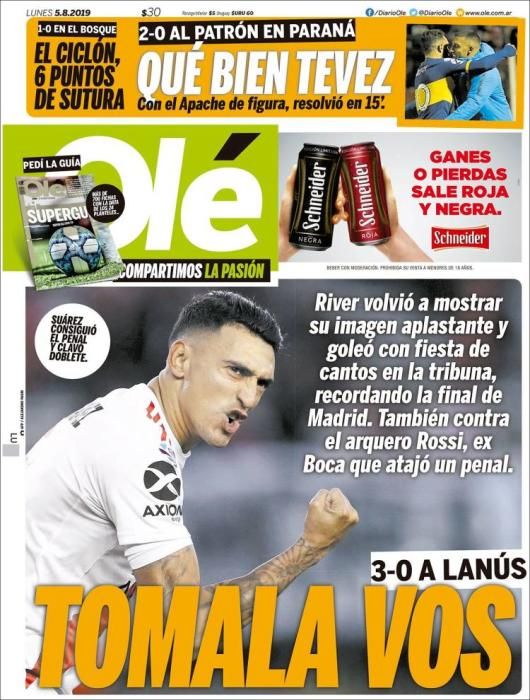 Lukaku, Pogba y Lo Celso en las portadas deportivas