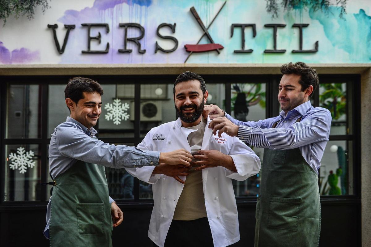 Restaurante Verátil, ganador de una estrella michelin