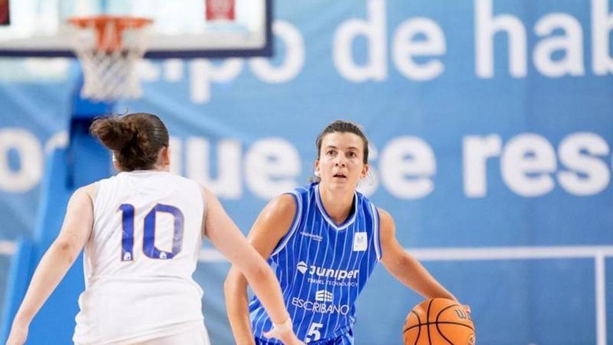 El Azulmarino durante uno de los partidos de esta temporada.