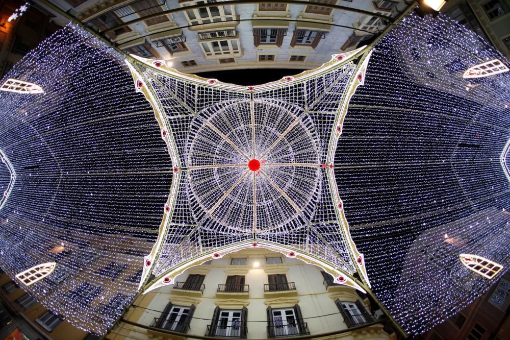 El encendido de las luces de Navidad de la calle Larios