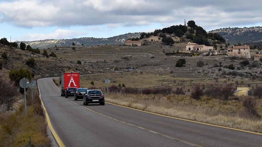 La declaración de impacto ambiental supone el paso clave para agilizar la mejora de la N-232 entre la masía la Torreta y Morella sur.