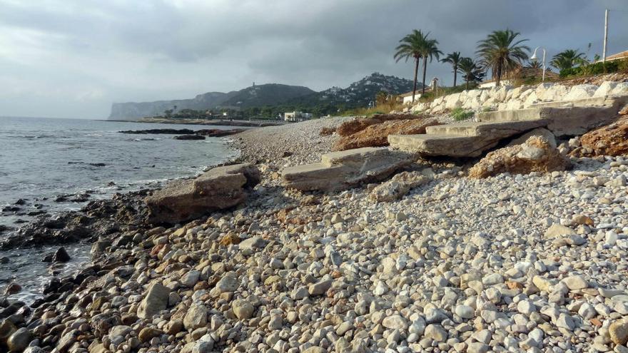 Playa de les Rotes de Dénia.