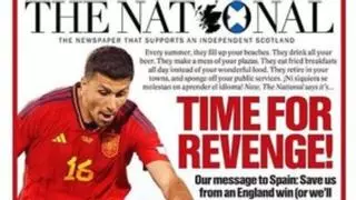 Escocia pide a España que gane a Inglaterra