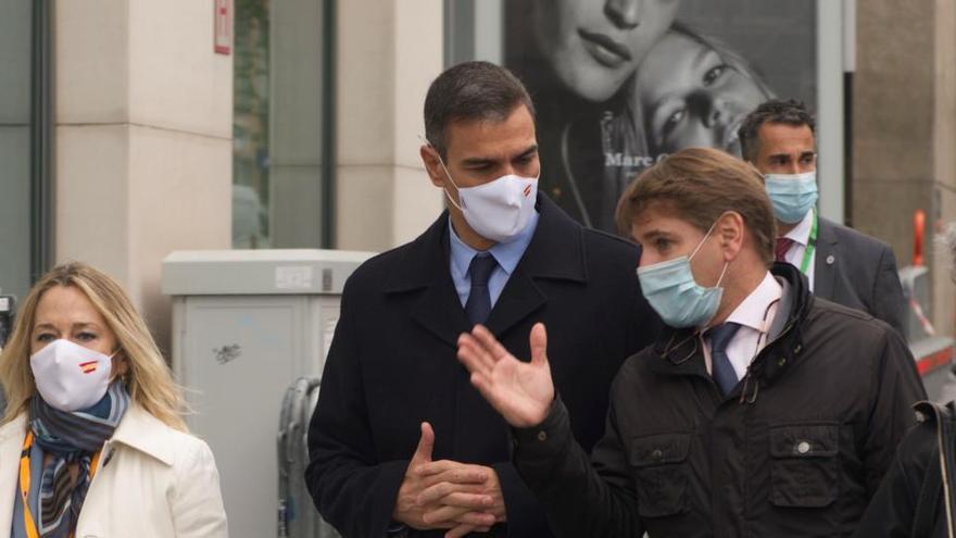 El presidente del Gobierno español, Pedro Sánchez, a su llegada a Bruselas