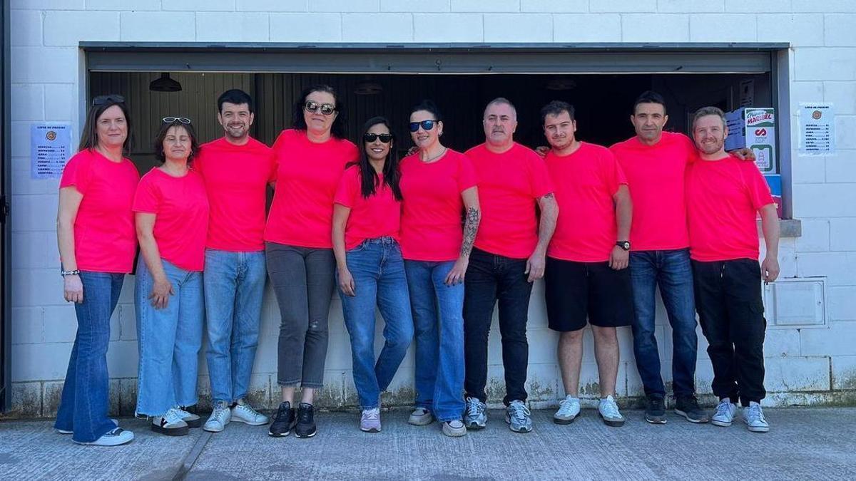 Membres que formen la Comissió de Festes de la Barona.