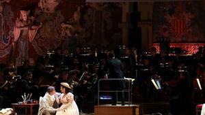 Representación de ‘Tosca’ al Palau de la Música.