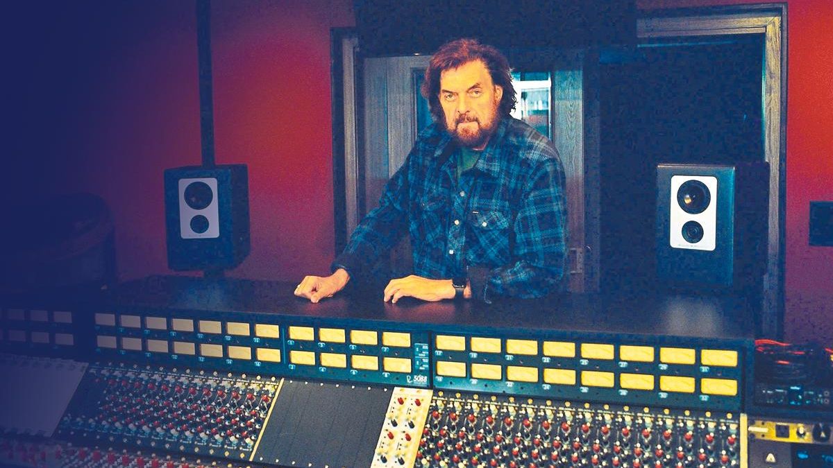 Alan Parsons en ParSonics Studio, el estudio de grabación que tiene en California (Estados Unidos).