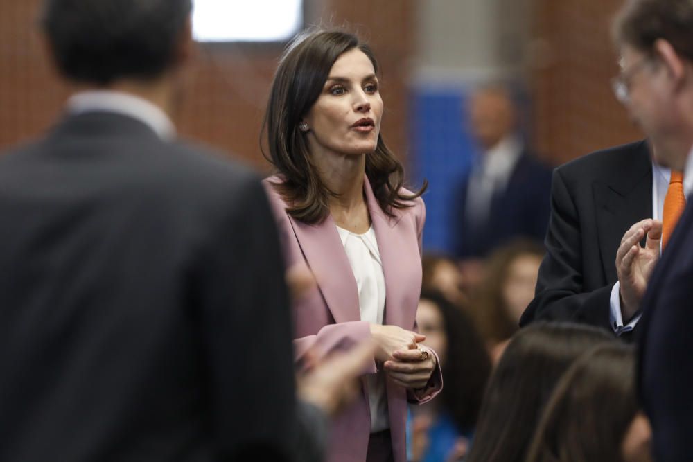 La reina Letizia asiste a los Premios de la Fundación Princesa de Girona de Investigación Científica en la UPV