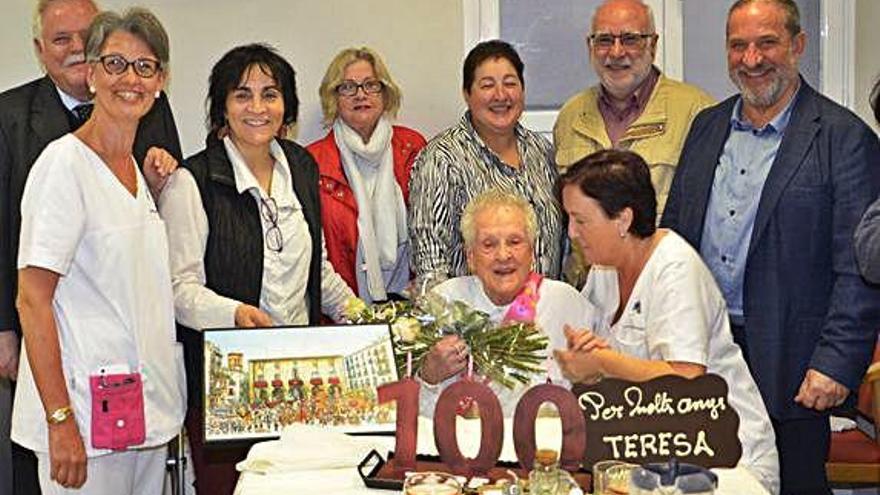 Teresa Solé Bergadà compleix 100 anys