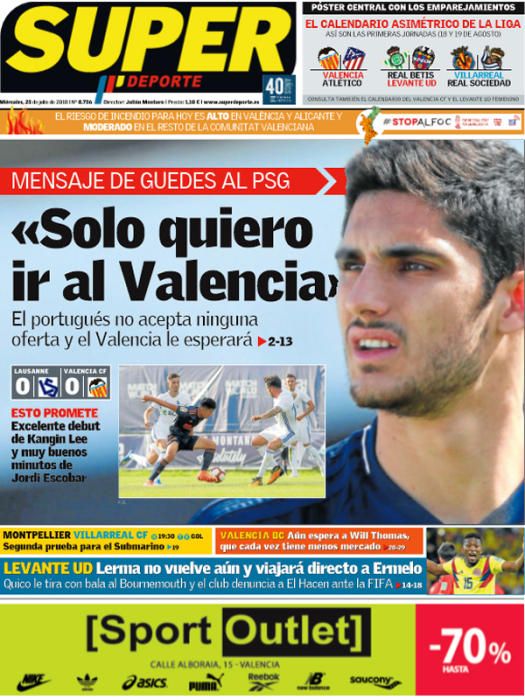 Así fue el fichaje de Guedes por el Valencia CF