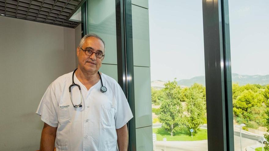 Sion Riera, médico internista en Son Espases, se jubila: «Ver cómo ha cambiado el VIH es la mayor satisfacción de mi carrera»
