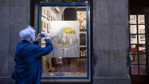 El Gòtic converteix els seus aparadors en galeries d’art