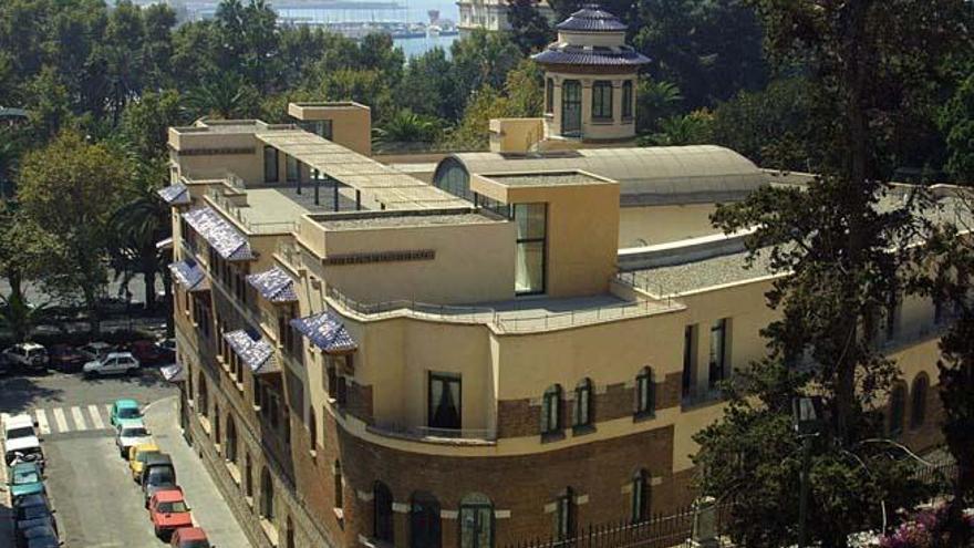 Sede del Rectorado de la Universidad de Málaga.