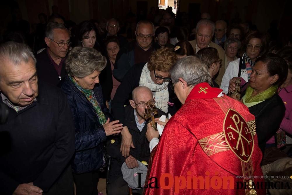 Cruz de Impedidos llegada al convento del Carmen