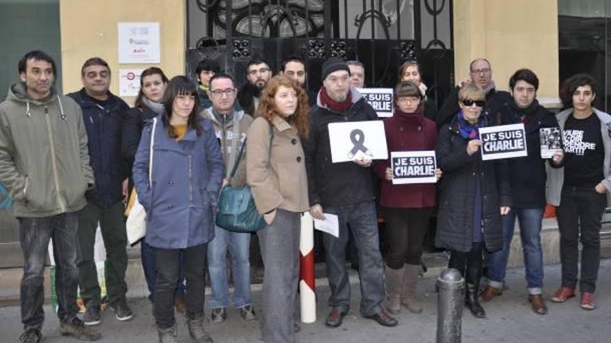Los ilustradores y editores valencianos apelan a  la libertad de expresión y rechazan el terrorismo