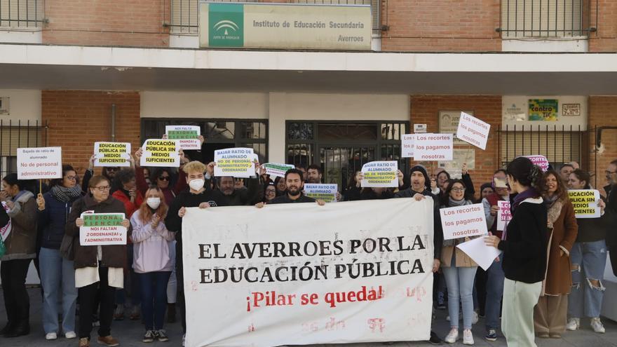 Los centros educativos de Córdoba se vuelven a plantar contra la falta de personal