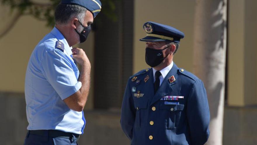 Toma de posesión del nuevo jefe de la Escuadrilla de Circulación Aérea Operativa