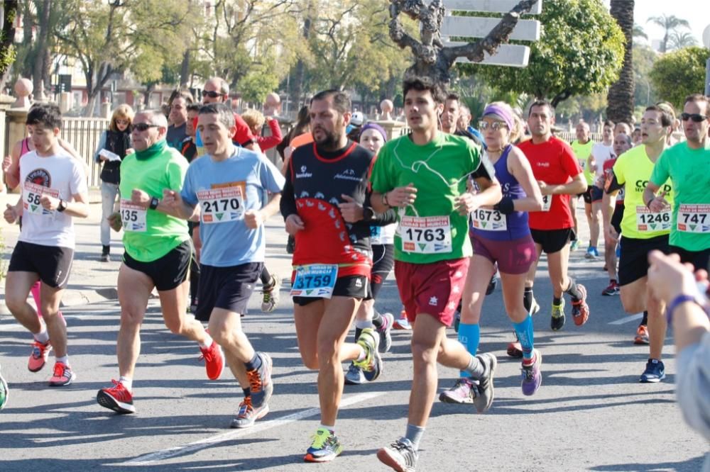 Media Maratón Murcia: Paso por Puente Reina Sofía