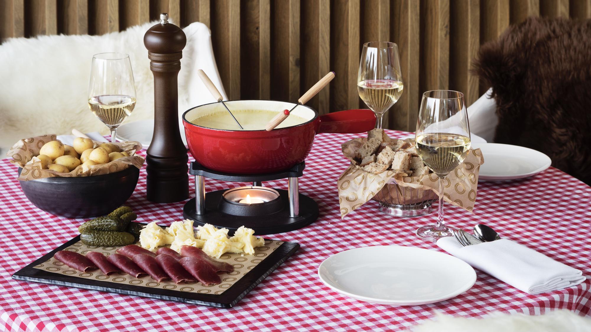La 'fondue' del hotel The One Barcelona.