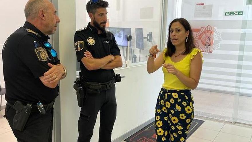 Giner anuncia más policía en el Grau de Castelló para reforzar la seguridad