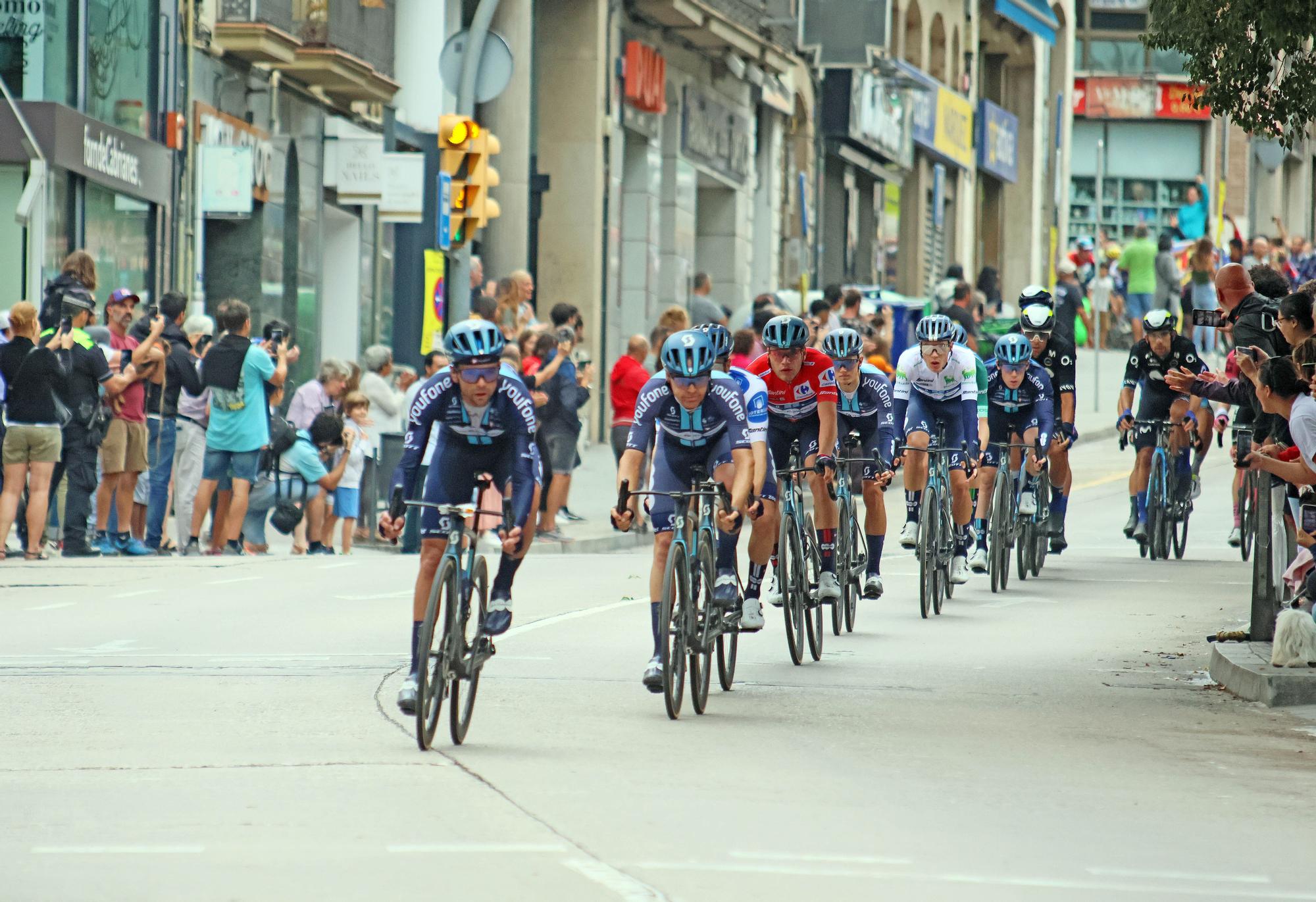 La Vuelta, al seu pas per Bages