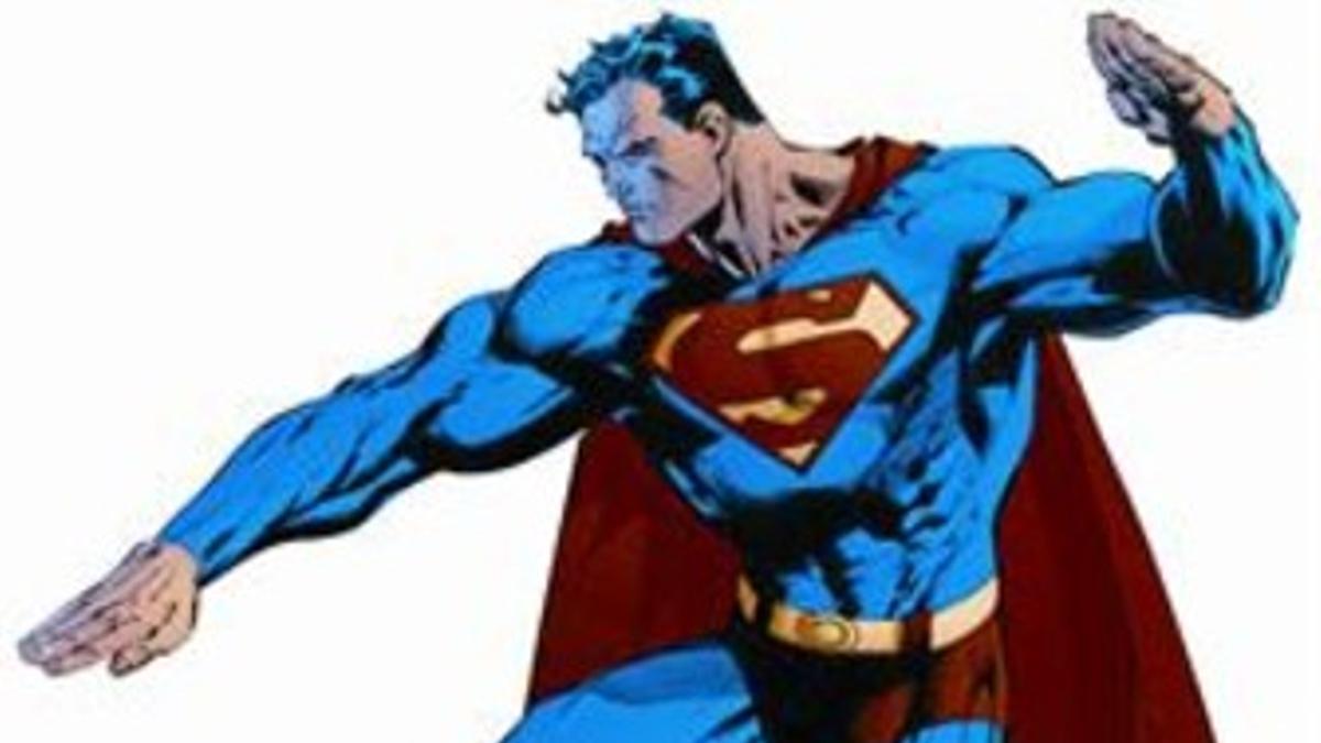 CON 75 AÑOS 3 Superman, dibujado por Jim Lee, en 'Por el mañana'.