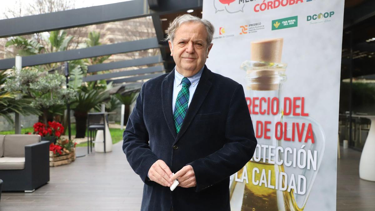 Salvador Fuentes, presidente de la Diputación.