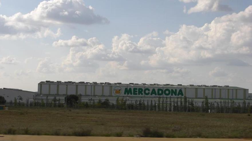 Centro logístico de Mercadona en Antequera.