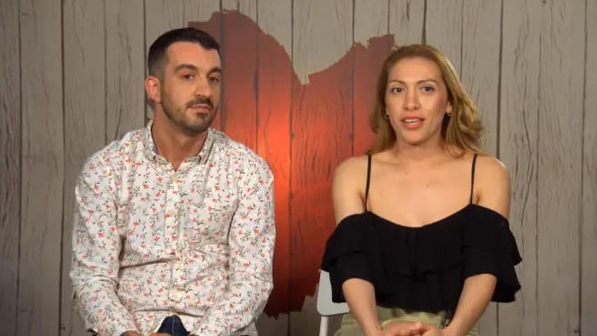 Ignacio y Estefanía en 'First dates'