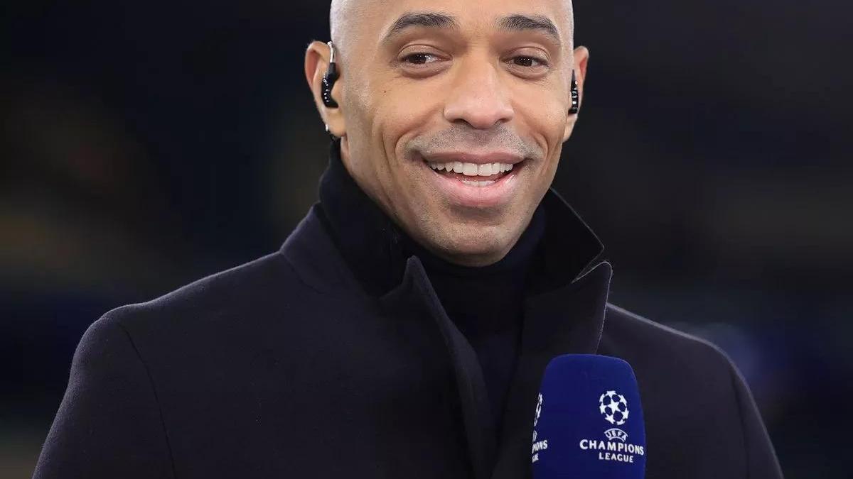 Thierry Henry es uno de los comentaristas de la Champions League de CBS.