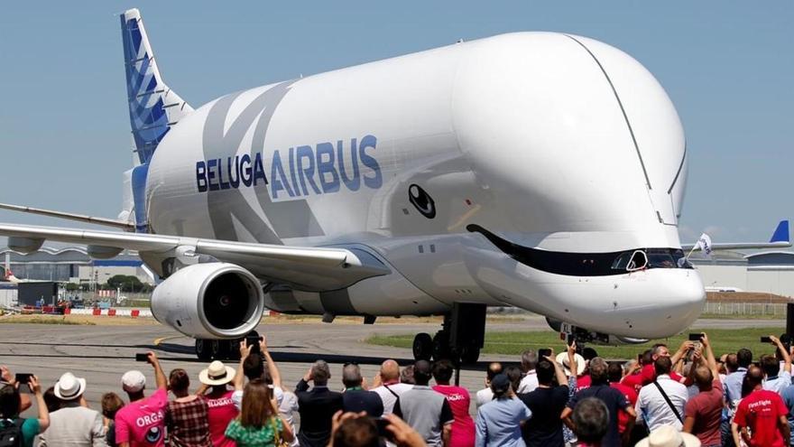 Airbus estrena su avión Beluga