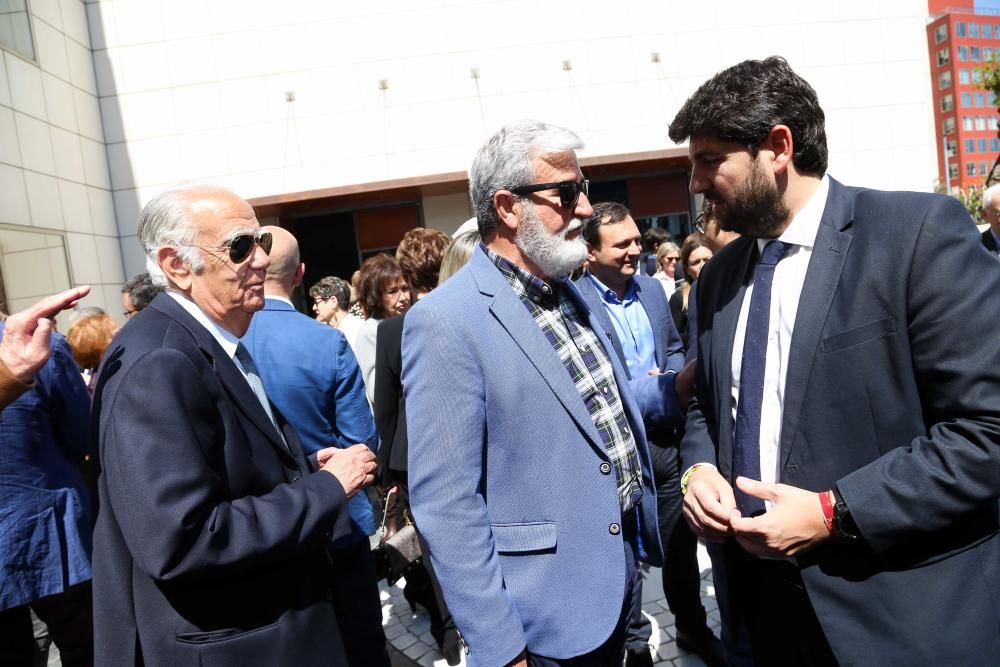 Funeral del exalcalde de Murcia Clemente García