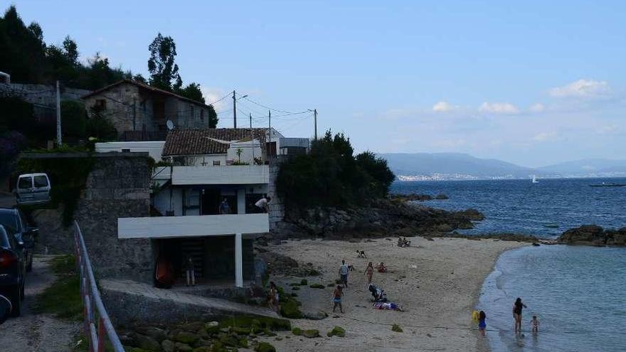 La vivienda refugio diseñada por Ramón Vázquez Molezún en A Roiba, Beluso. // Gonzalo Núñez
