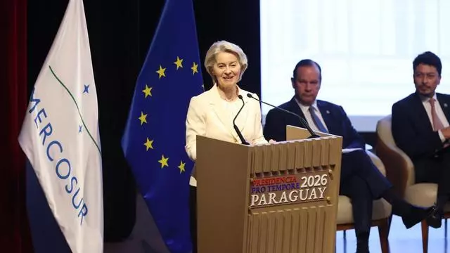 Von der Leyen: "El acuerdo UE-Mercosur eliminará los aranceles y otras barreras de comercio"