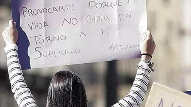 Imagen de una manifestación a favor de la igualdad.