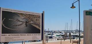 Ultiman la primera fase de estudio en el puerto de La Bajadilla