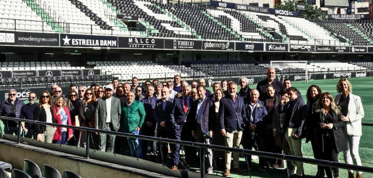 Imagen de archivo de un acto del Club de Empresas en el SkyFi Castalia.