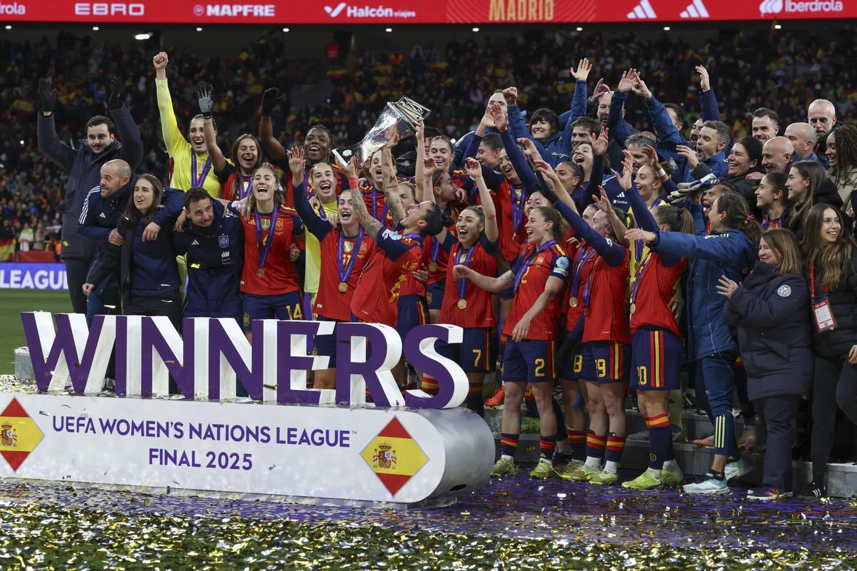 Final de la Nations League: España - Alemania.