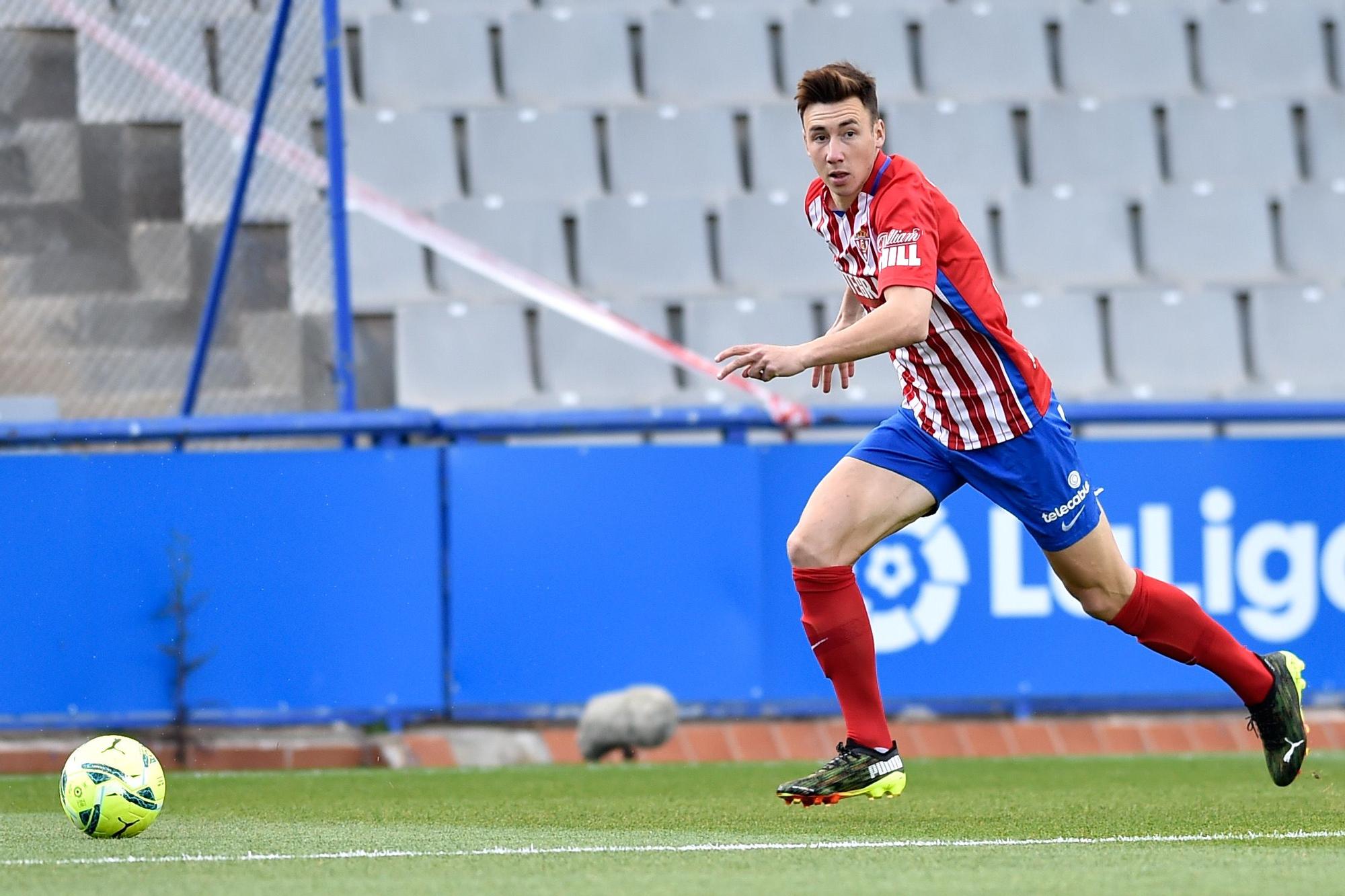 El partido del Sporting ante el Sabadell, en imágenes