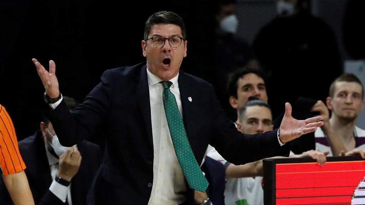 Fotis Katsikaris, entrenador del Unicaja.