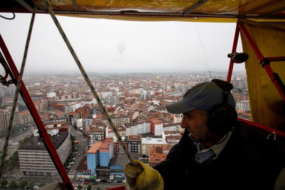 Gijón desde un dirigible