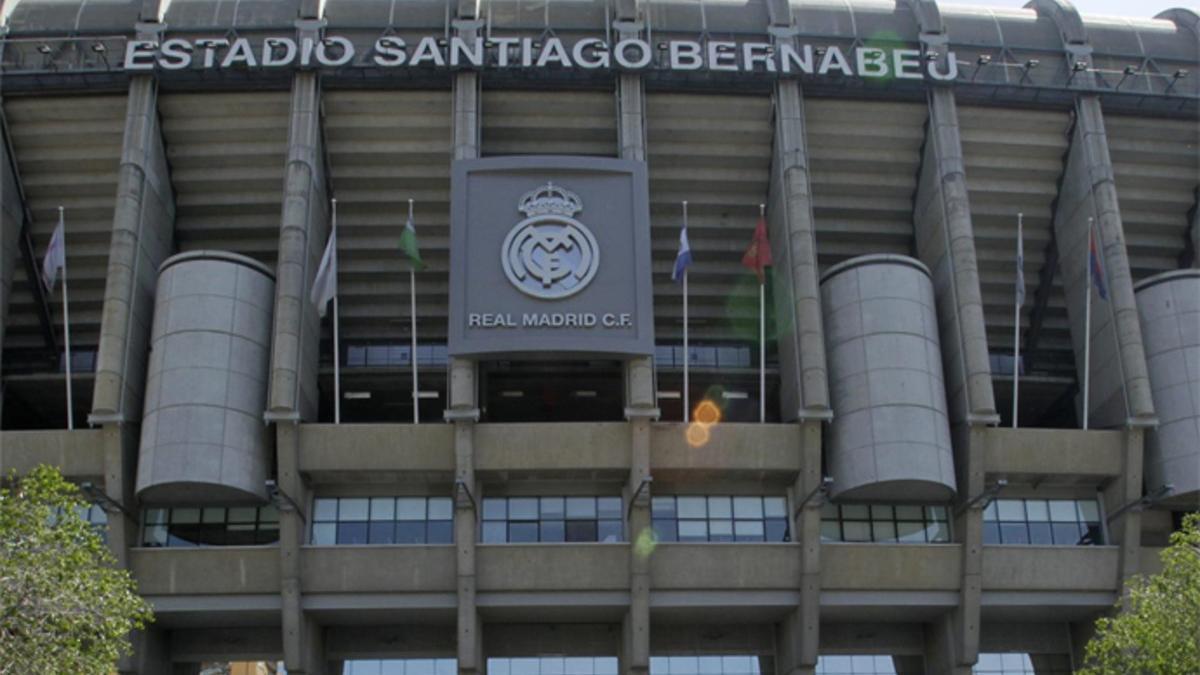 El estadio Santiago Bernabéu