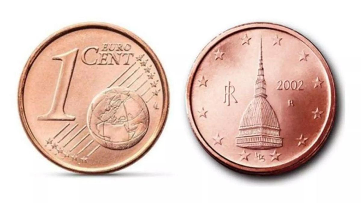 Moneda d'un cèntim que té un valor de 6.000 euros.